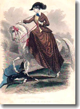 costume amazzone 1847