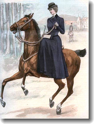 costume amazzone 1900