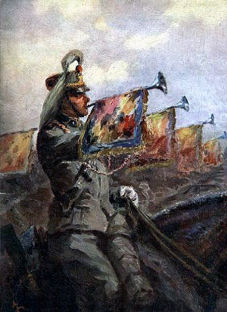 Ufficiale in gran montura 1889